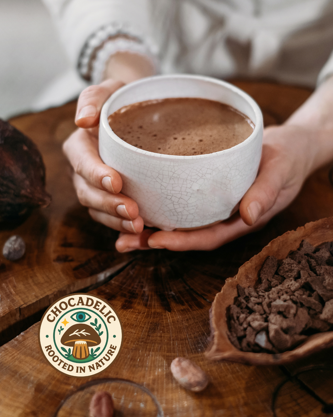 🔥 STONE-GROUND CACAO POWDER