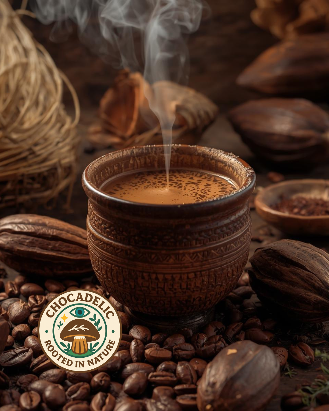 🔥 STONE-GROUND CACAO POWDER